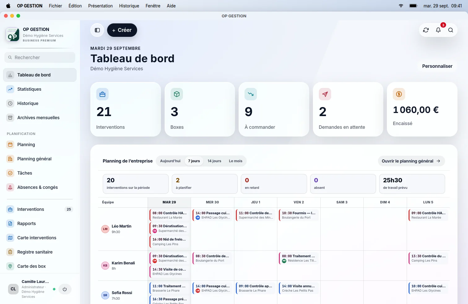 OP GESTION — Partout, sur tous vos appareils